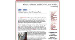 Desktop Screenshot of expertwaterheaters.com
