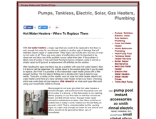 Tablet Screenshot of expertwaterheaters.com